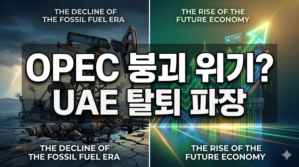 OPEC 탈퇴 파장 2026: UAE 이탈, 유가 전망과 투자 전략은?