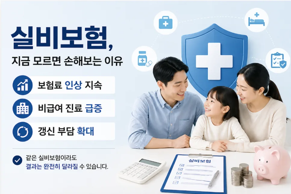 2026년 실비보험, 보험료·청구·갱신 완벽 가이드