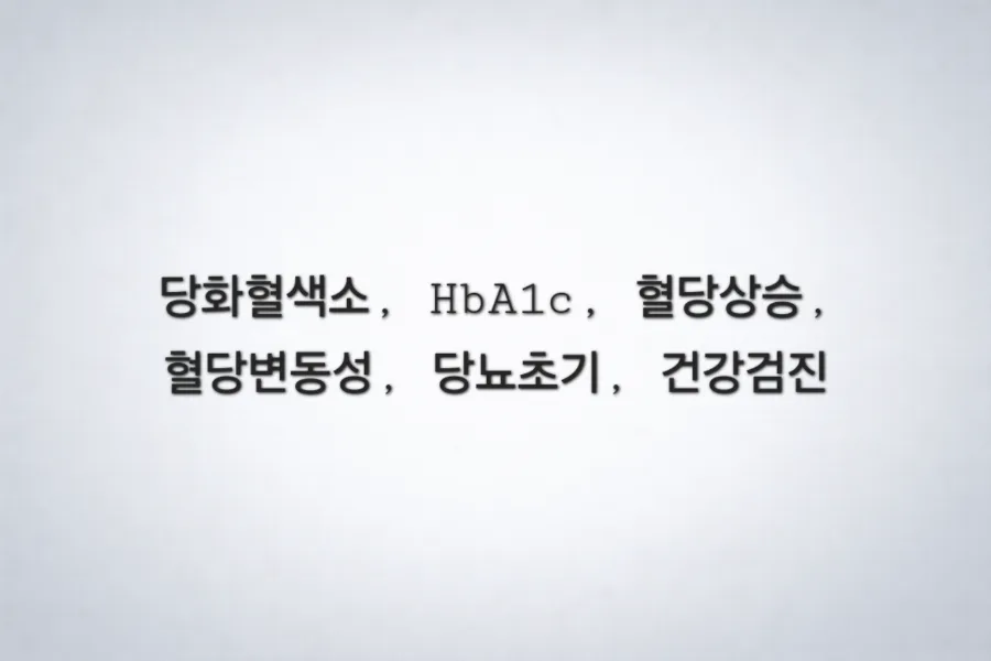HbA1c 정상인데 혈당 높은 이유 2026: 3가지 핵심 원인 분석