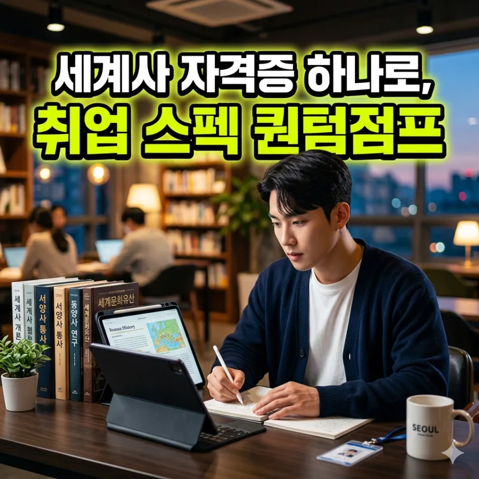 세계사능력검정시험, 취업 스펙으로 활용법 2026