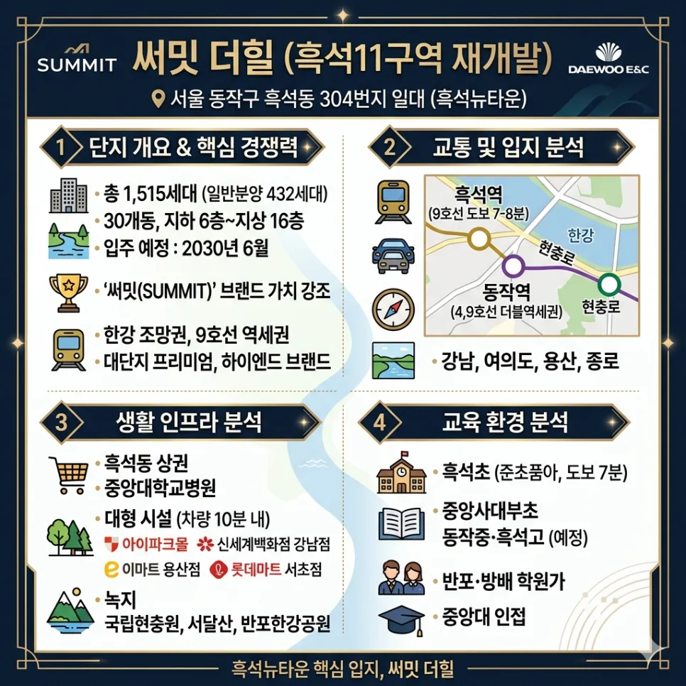 흑석11구역 써밋 더힐 30억, 이 가격에 살 만한 이유 3가지 (2026년 전망) 2
