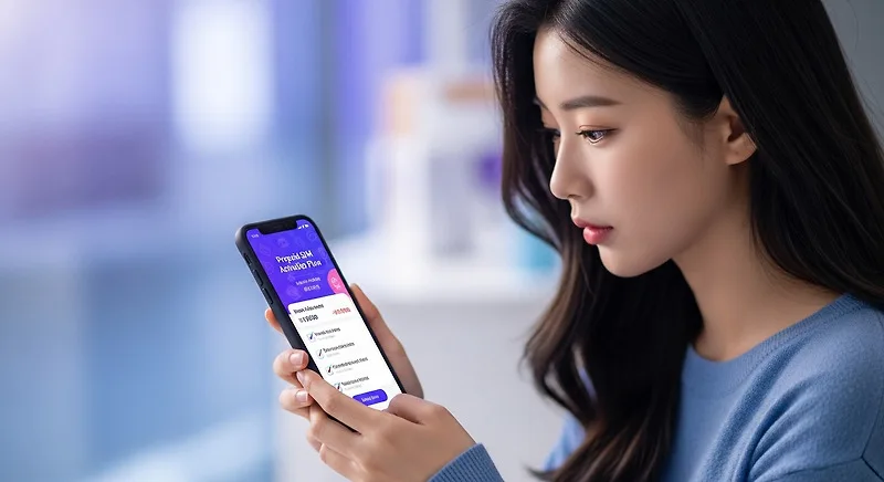 선불유심 개통 절차, 요금제 선택부터 충전까지 3단계