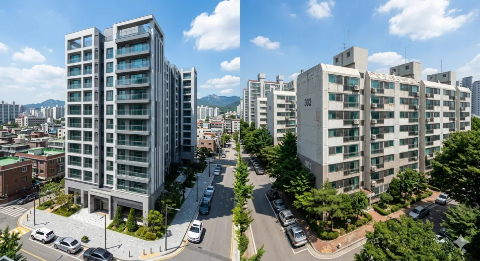 신축 vs 구축 아파트, 2026년 실거주 장단점 비교 및 선택 가이드