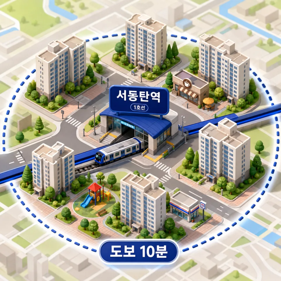 서동탄역 아파트 2026년 실거주 가치 분석: 10분 거리 추천 단지는?
