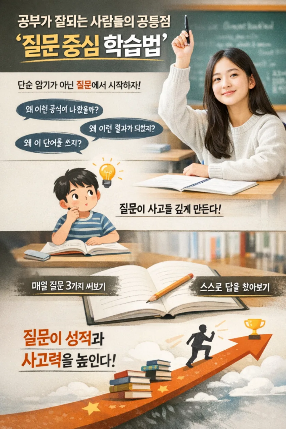 성적 올리는 질문 학습법: 2026년 핵심 비법 공개