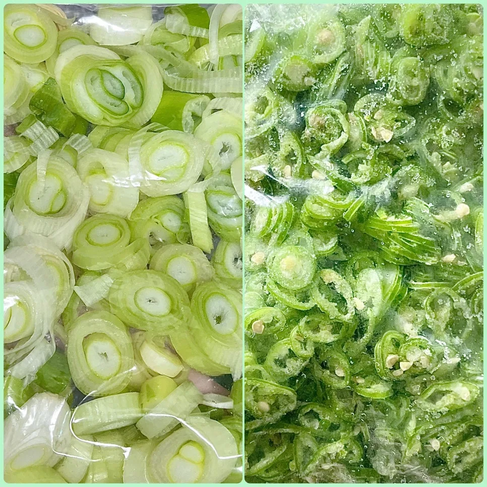 How to Freeze Scallions & Korean Chili Peppers 2026