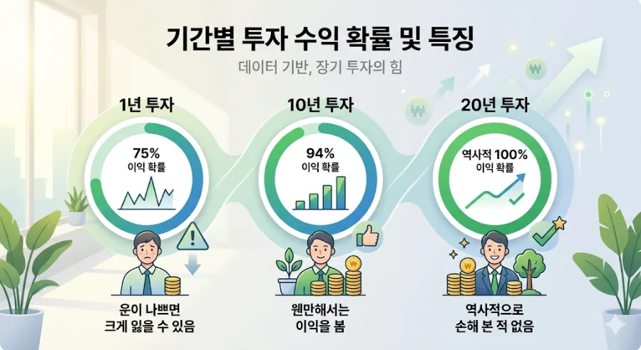 S&P 500 연평균 10% 수익률, 20년 투자 시 100% 확신 가능할까? 2026