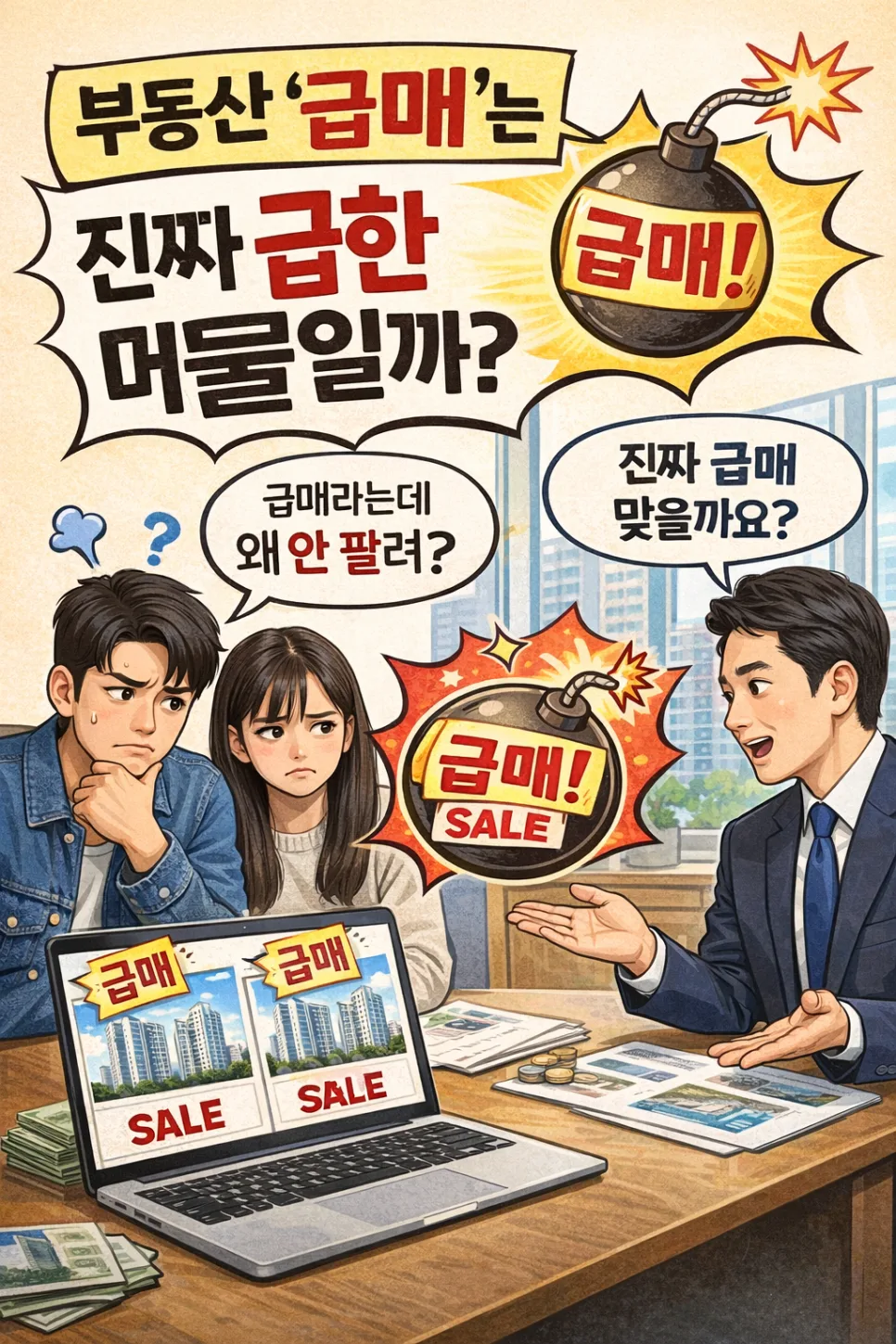 부동산 급매의 진실 2026: 진짜 급한 매물 구별법 3가지