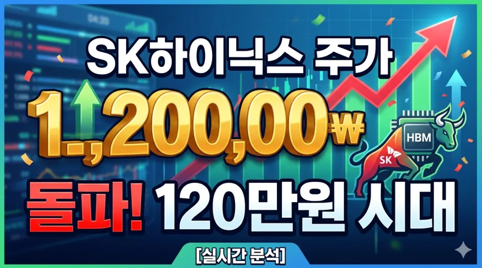 SK하이닉스 목표주가 2026년 170만 원? AI 반도체 재평가 분석