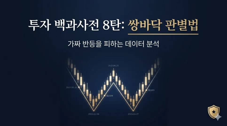 진짜 ETF 바닥 신호 포착법: 쌍바닥 패턴 2026년 완벽 분석