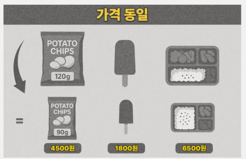 슈링크플레이션 뜻과 사례: 2026년 현명한 소비법 총정리 2