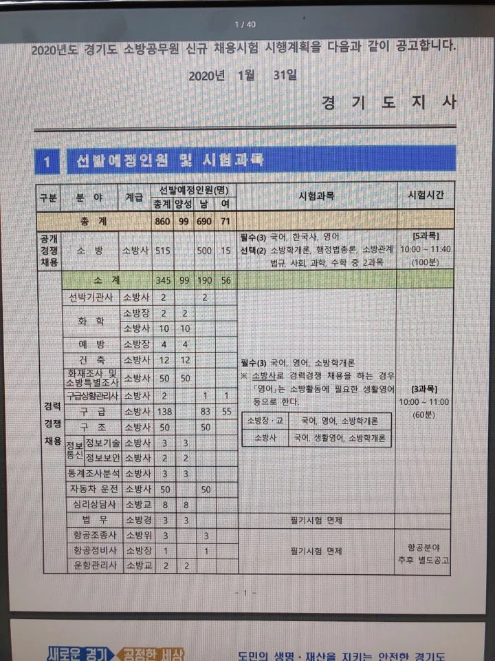 2026 Korean Firefighter Exam: Schedule, Subjects & Prep Guide