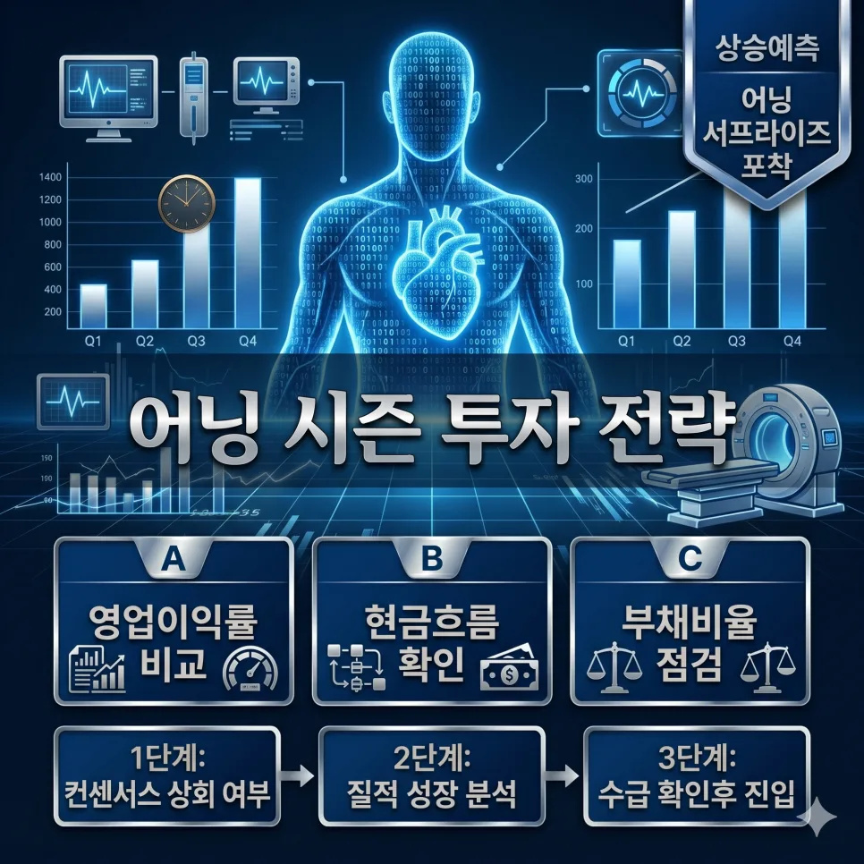 2026년 어닝 시즌: 알짜주 찾는 3단계 실적 분석법
