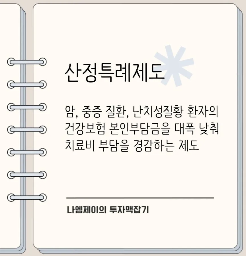 건강보험 산정특례 2026: 암·희귀질환 본인부담금 5% 만드는 법 2