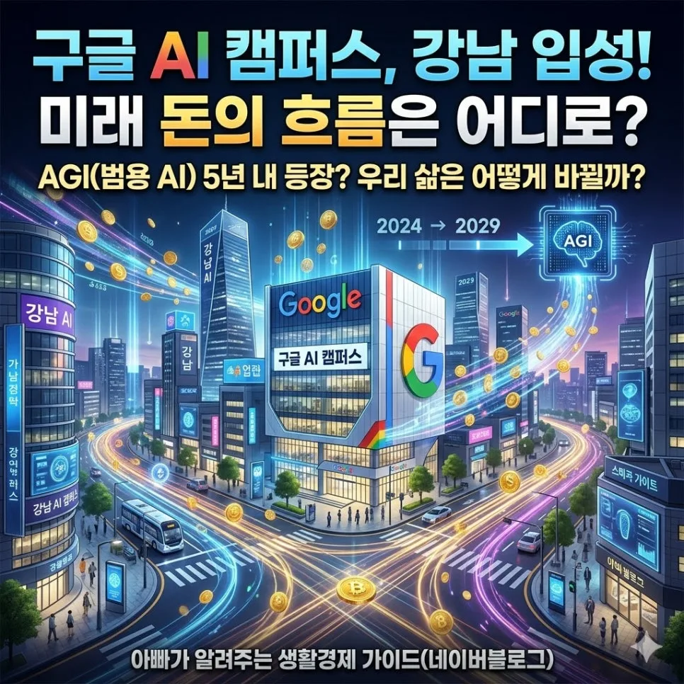 구글 AI 캠퍼스 서울 상륙 2026: AGI 시대 대비 전략