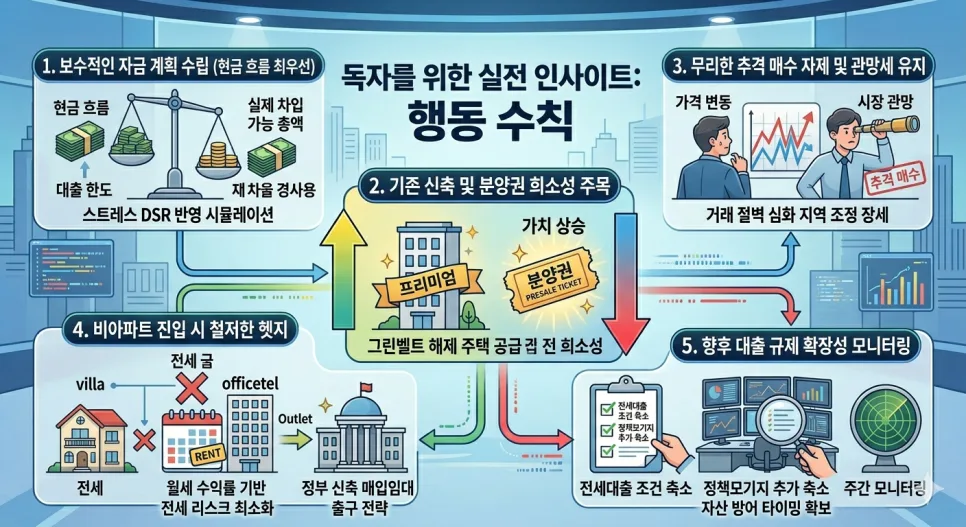 2026년 대출 한도 축소, 양극화 속 자산 방어 전략은? 2