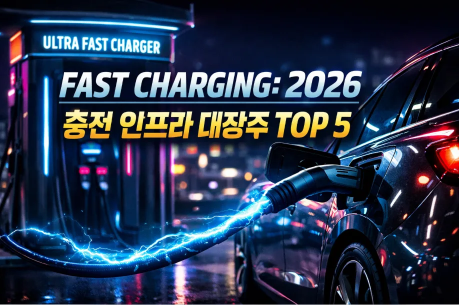 2026년 급속 충전 인프라 대장주 TOP 5: 전기차 시대 핵심 투자 전략