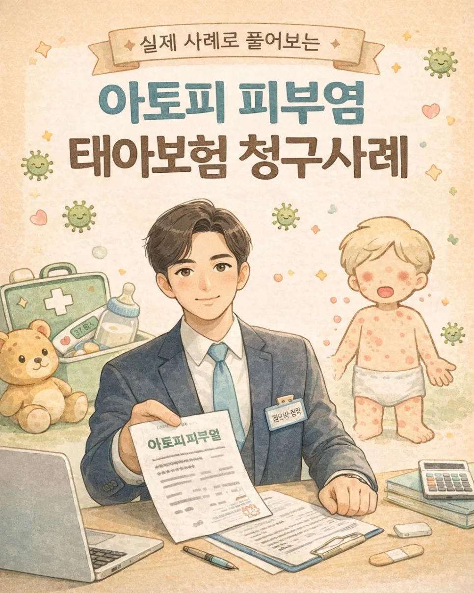 아토피 태아보험 청구 2026: 실제 사례로 알아보는 서류 및 지급 조건