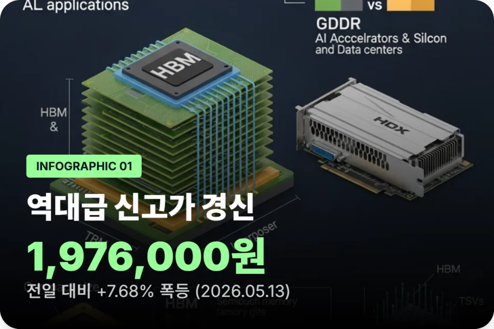 SK하이닉스 주가 210만원 목표? AI 반도체 전망 2026 2