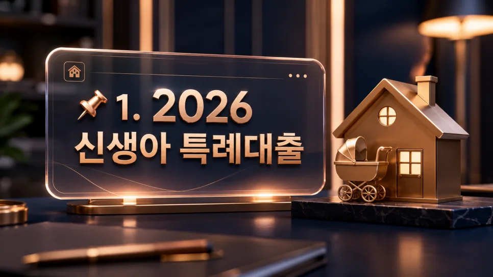 2026년 신혼부부 지원 5가지: 놓치면 수억 손해 보는 혜택 총정리 2