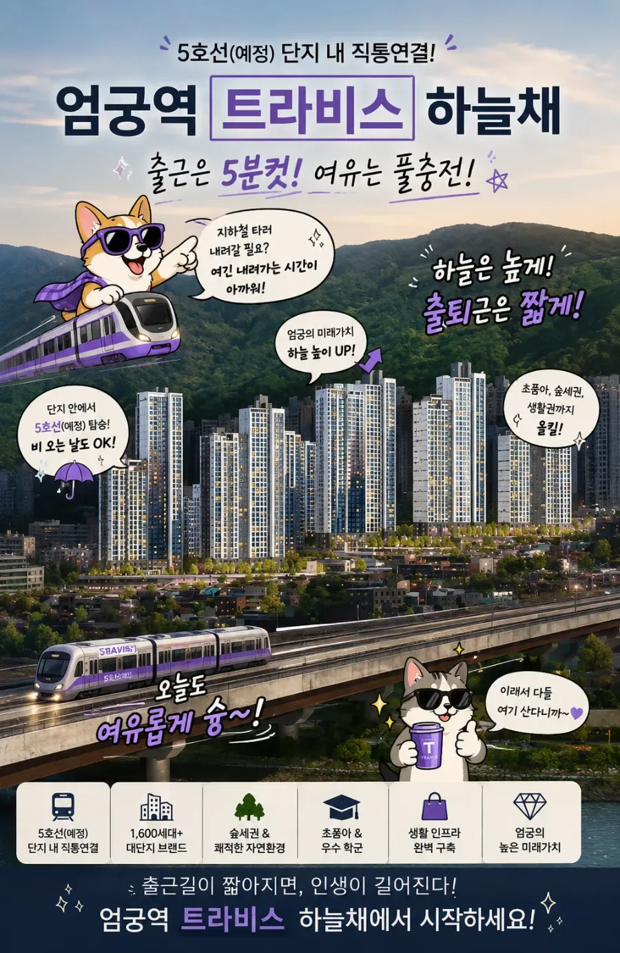 엄궁 트라비스 하늘채, 2026년 부산 서부산 핵심 입지 분석 2