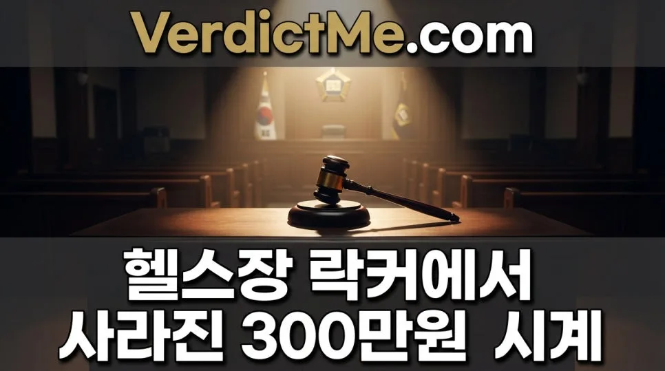 헬스장 락커 도난, 300만원 시계 분실 시 헬스장 책임은? 2026