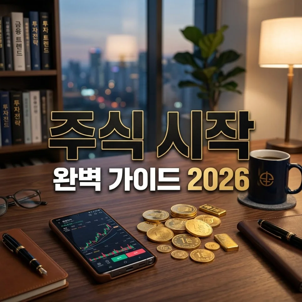 2026년 주식 초보 가이드: 계좌 개설부터 실전 투자까지