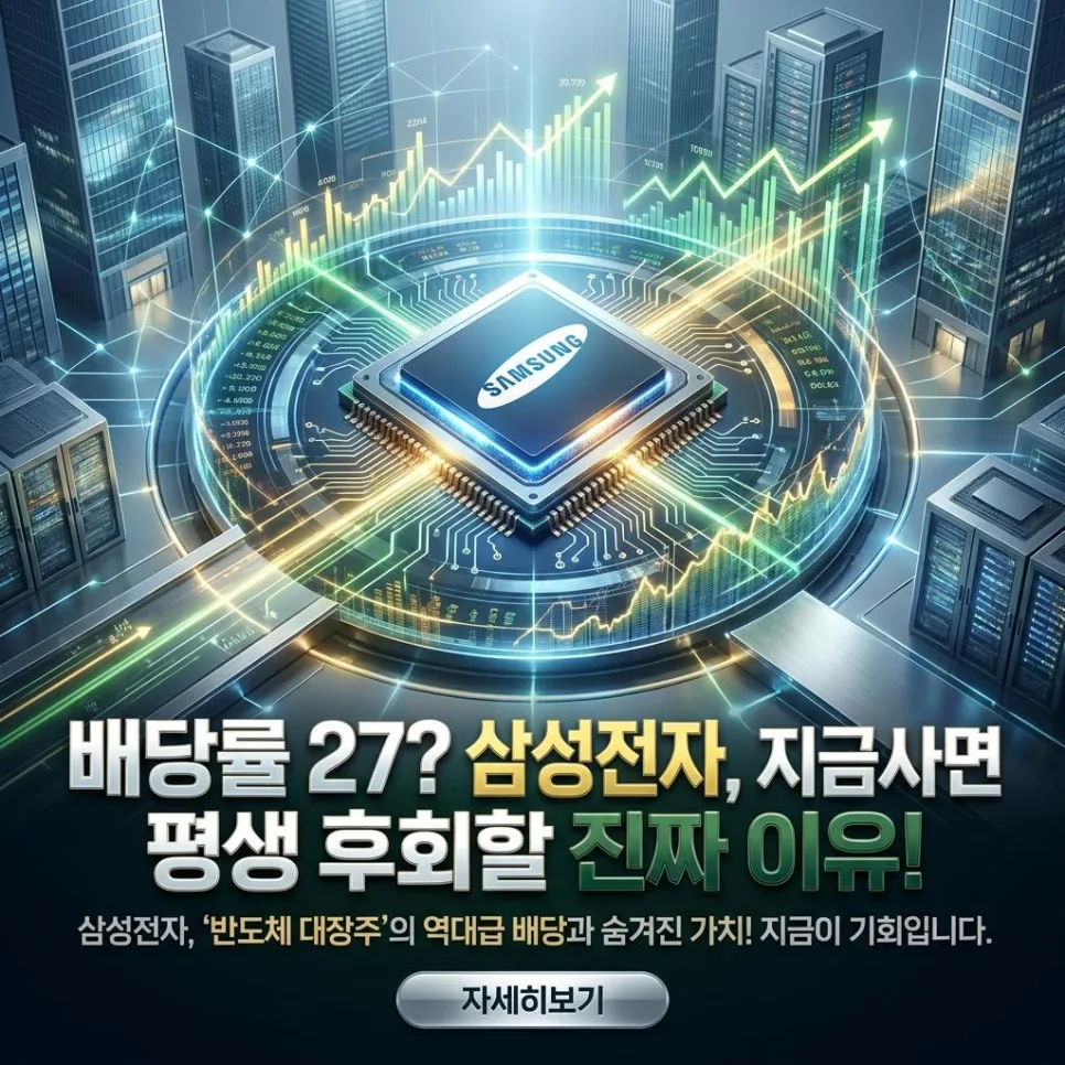 삼성전자, 27% 배당률의 비밀과 2026년 투자 전망