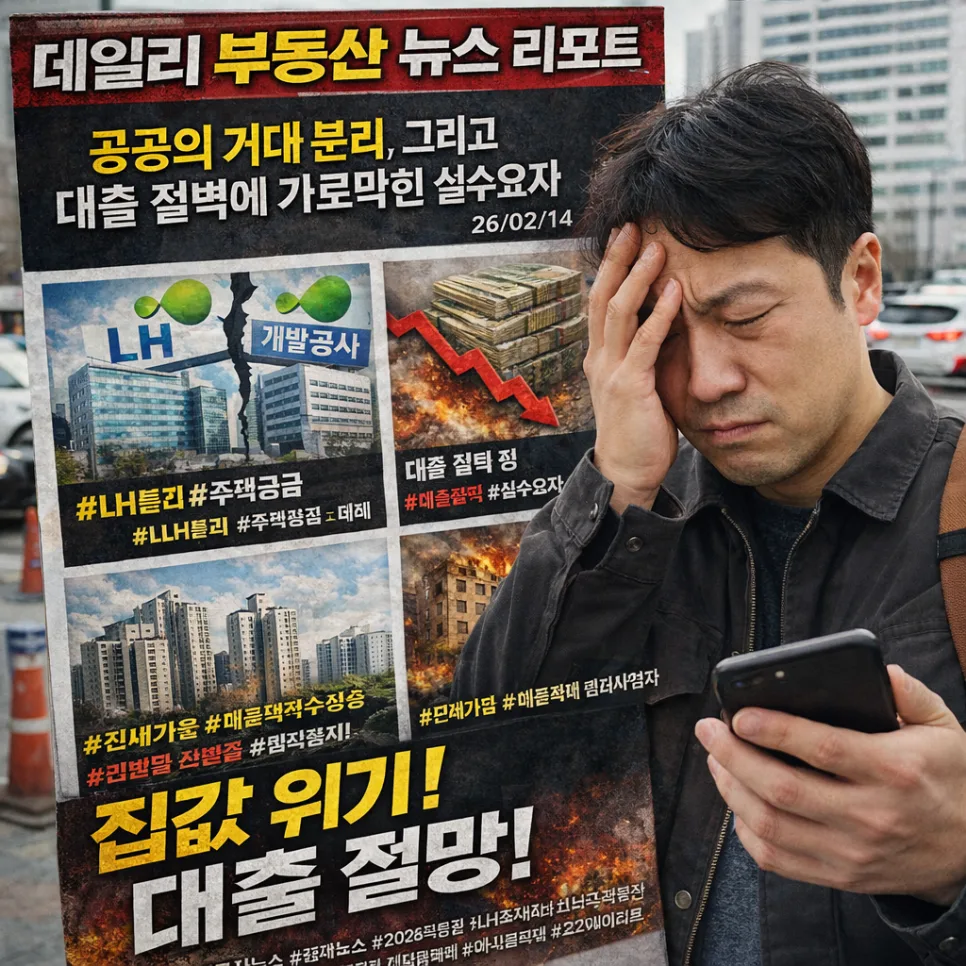 LH 분리·대출 절벽 2026: 실수요자 내 집 마련 전략