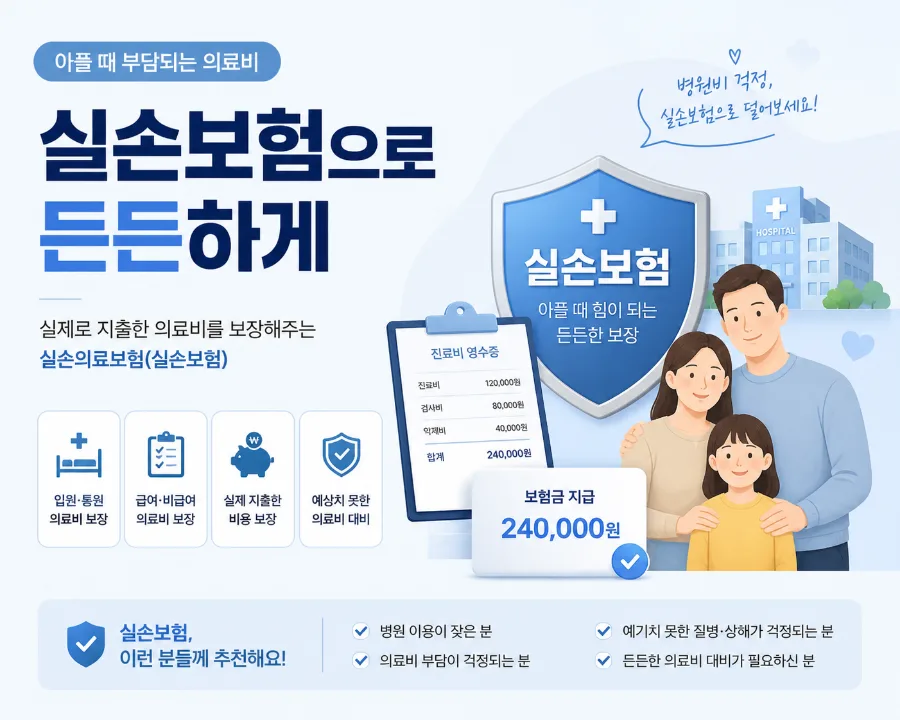 실손보험 청구 방법 2026: 앱으로 5분 만에 끝내는 실비 청구 완벽 가이드