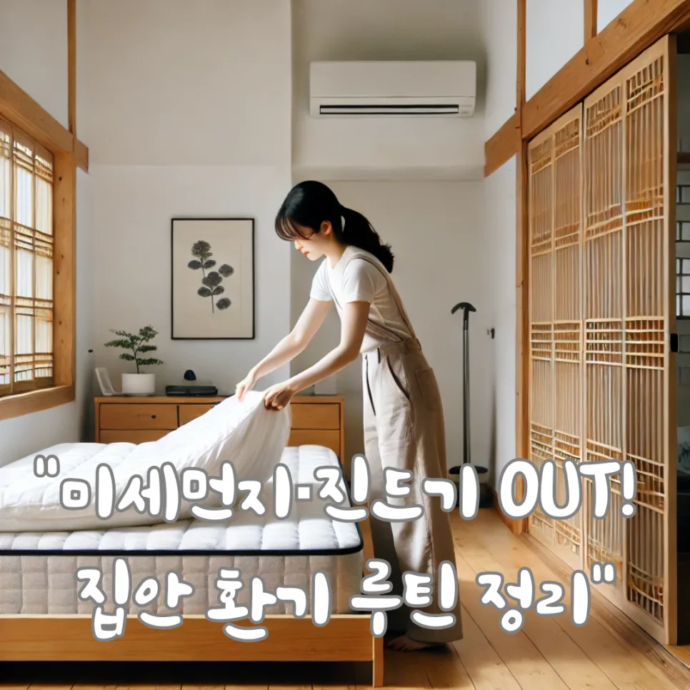 환절기 알레르기 폭탄 막는 집안 습관 2026년 총정리