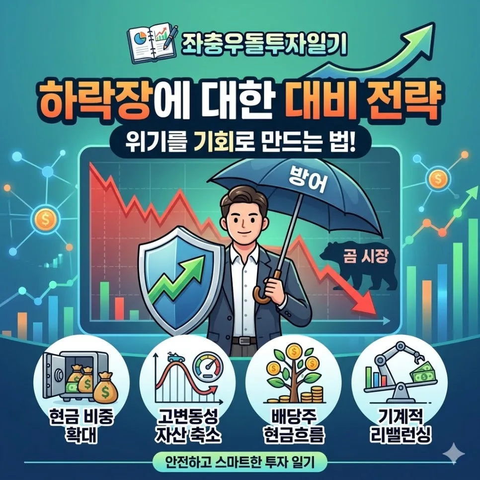 2026년 증시 하락 대비: 4가지 핵심 전략과 멘탈 관리법