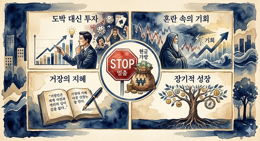 워런 버핏의 2026 투자 조언: 도박 아닌 '기다림의 용기'