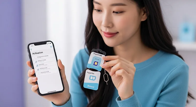 신용불량자도 개통 가능! 선불폰 유심 개통 3단계 완벽 가이드