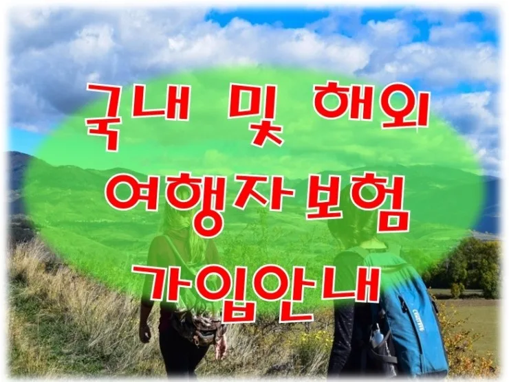 여행자보험 필수 가입 이유와 간편 가입 방법 2026