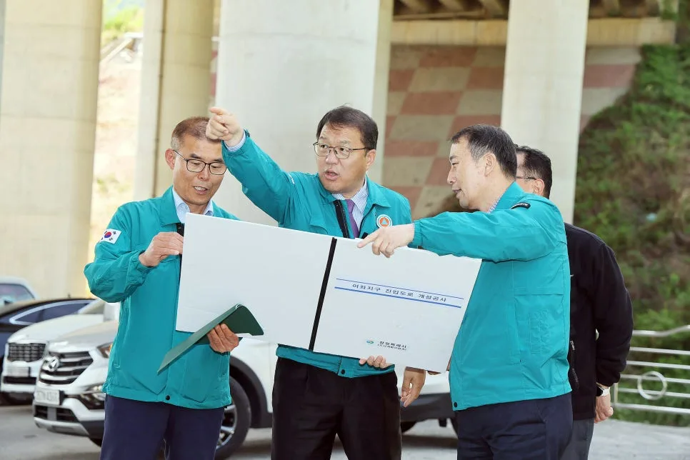 창원시 진해 여좌지구 진입도로 & 대야구역 재개발 2026년 현황