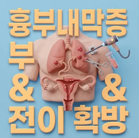 흉부 자궁내막증 확진법: 흉강경 검사 2026년 최신 가이드