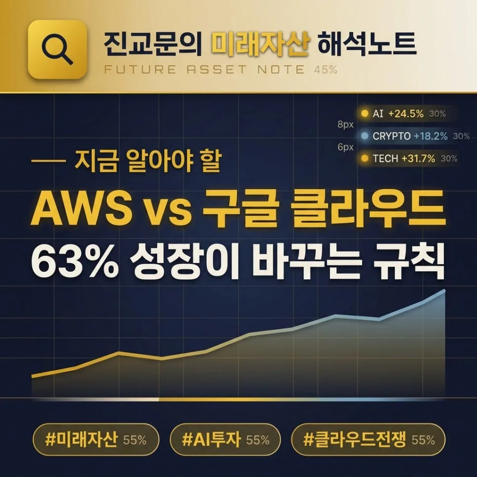 AWS vs 구글 클라우드: AI 시대 경쟁 규칙 변화 2026