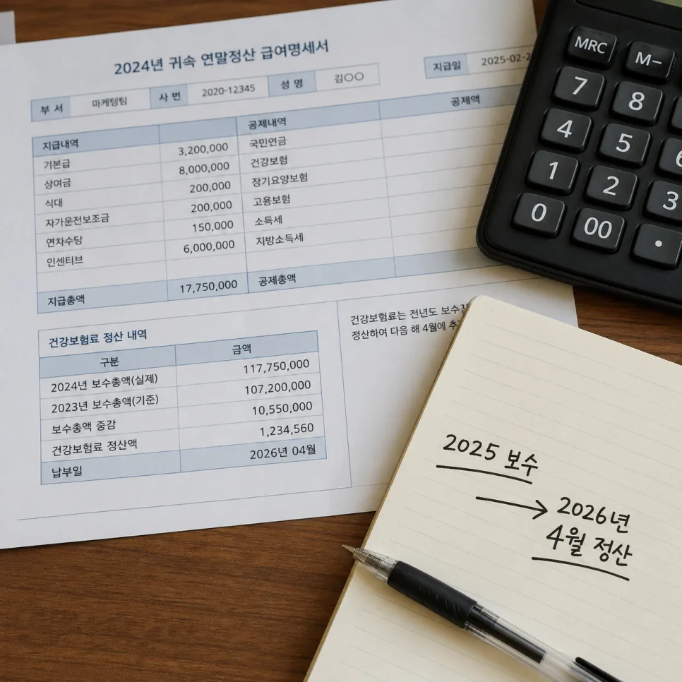 2026년 4월 건보료 폭탄, 직장인 추가 납부 이유와 조회 방법