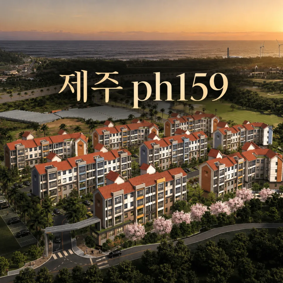 제주 PH159 크라운CC 민간임대 아파트, 2026년 분양가 조건 총정리