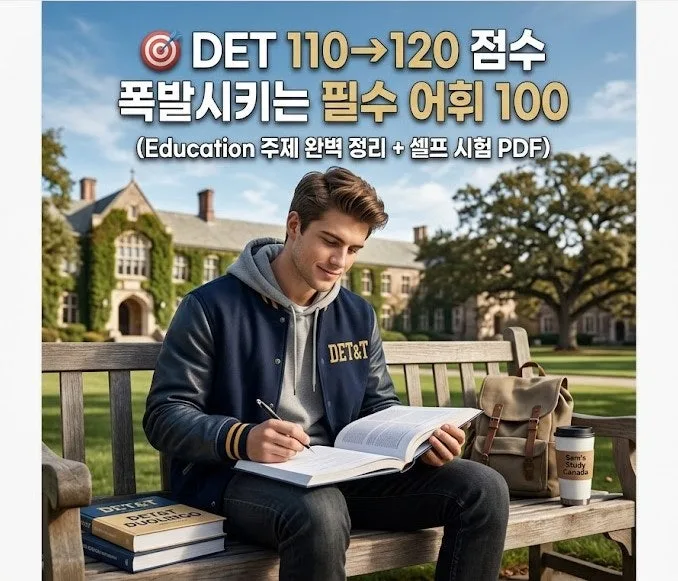2026년 듀오링고 영어 시험(DET) 110점→120점 올리는 필수 어휘 100선