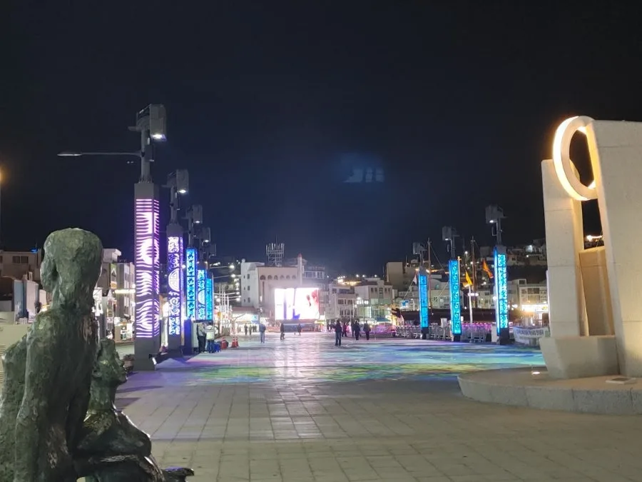 통영 강구안 야경과 호텔 숙박, 2026년 겨울 여행 후기