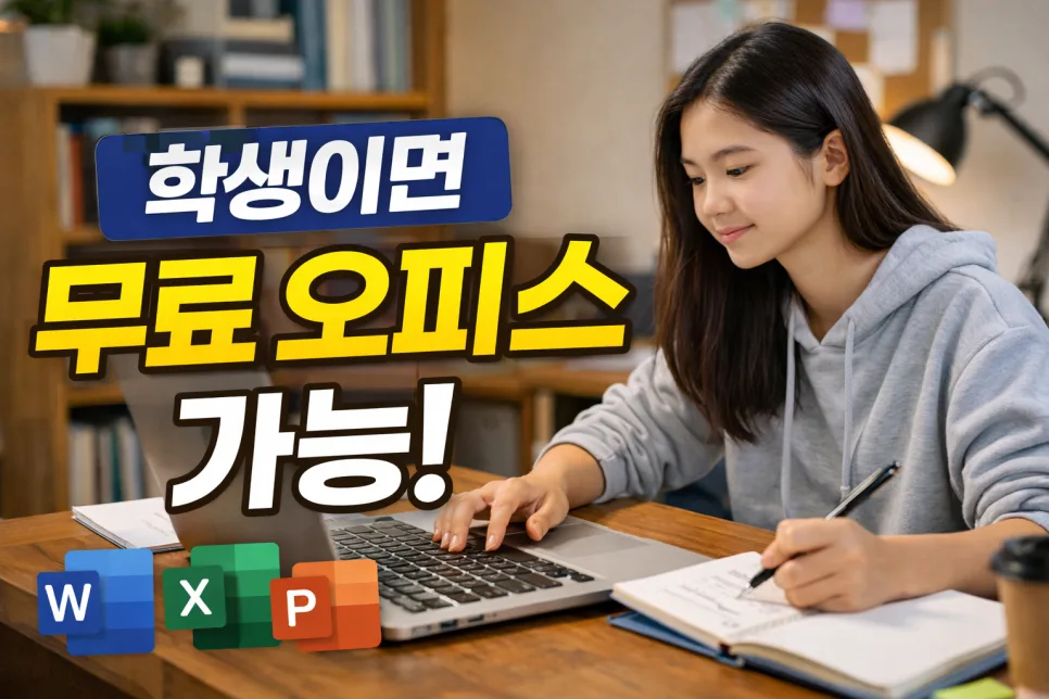 학생 무료 오피스 2026: 학교 이메일로 MS 오피스 완벽 활용법