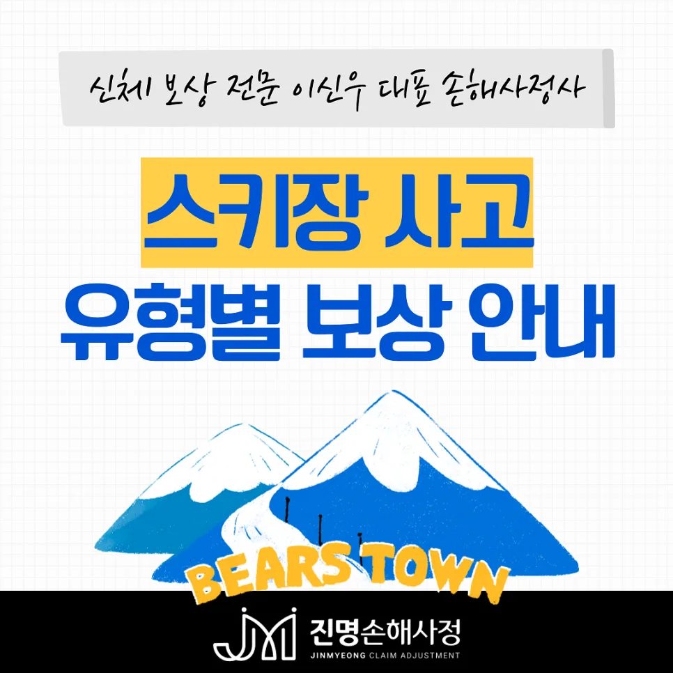 스키장 사고 보험 처리 2026: 유형별 보상 방법 총정리