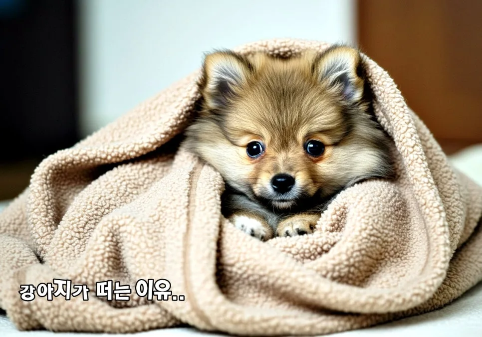 강아지 떨림 원인 2026: 저혈당 경험 기반 대처법 총정리 2
