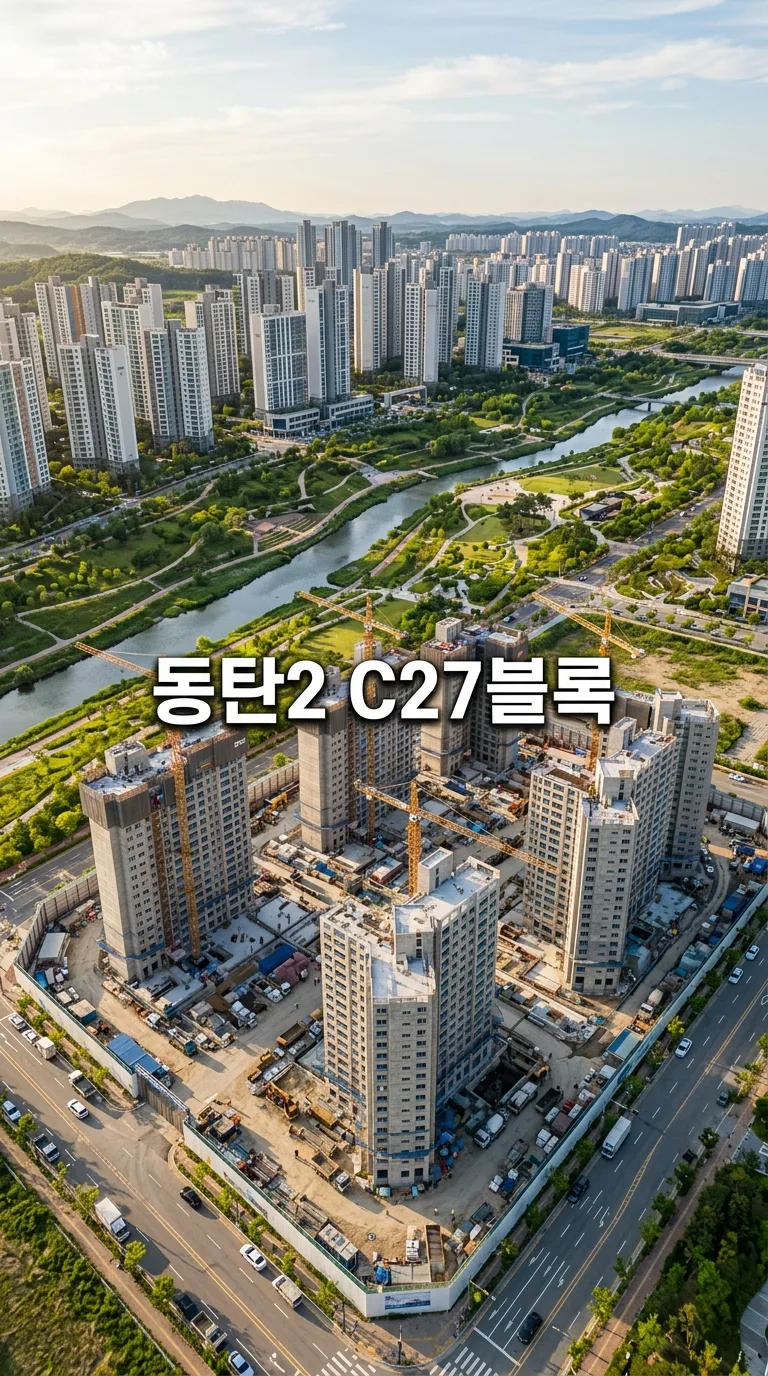 동탄2 C27블록 분양가 6억대? 2026년 청약 일정 및 당첨 전략 완벽 분석