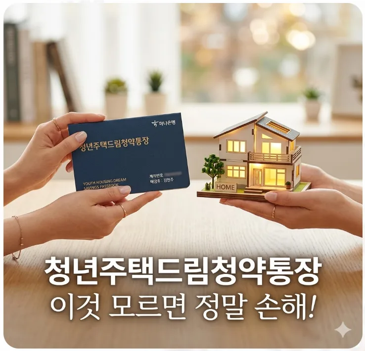 청년주택드림청약통장: 2%대 대출 연계 조건 총정리 2026