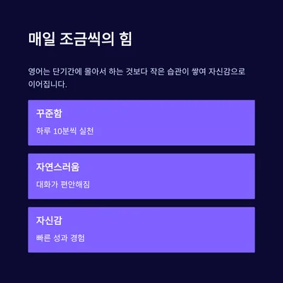 매일 10분 영어 습관, 2026년 유창함으로 가는 지름길 2