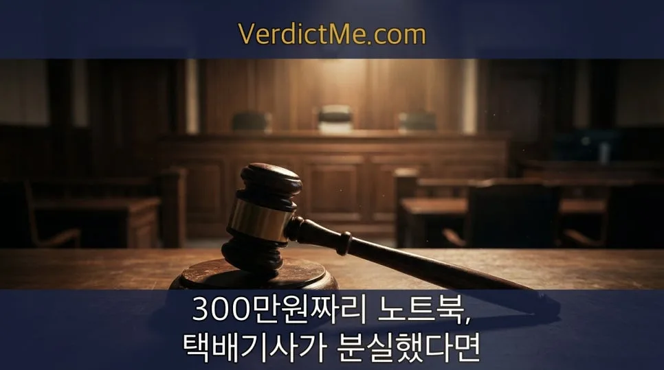 노트북 분실 시 택배 보상 한도, 50만원 vs 300만원 2026년 판결 분석