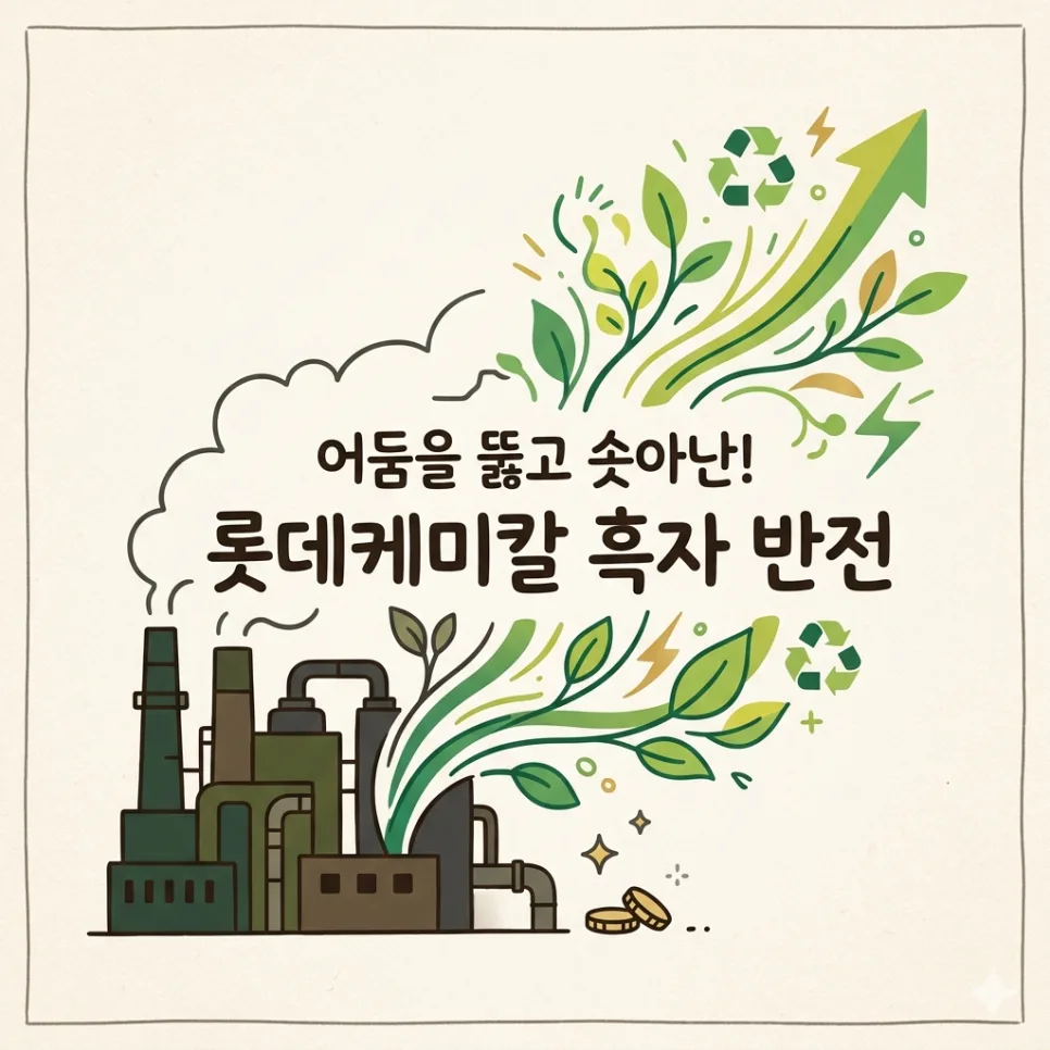 롯데케미칼 흑자 전환 성공? 2026년 투자 전망 분석